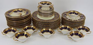 Minton & Doulton For Tiffany Porcelain Grouping.