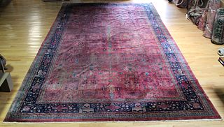 Antique And Finely Hand Woven Palace Size