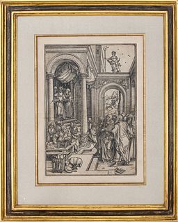 Dürer "Presentation of the Virgin" Woodcut