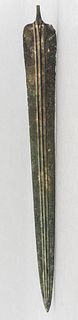 Ancient Luristan Tanged Bronze Dagger