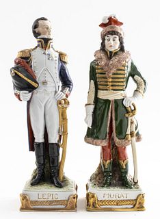 Scheibe-Alsbach German Porcelain Military Figures