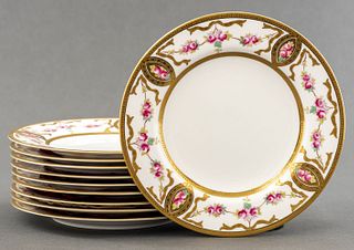 English Crown Sutherland Porcelain Plates, 10