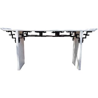 Maitland Smith Asian Style Alter Console Table As-Is