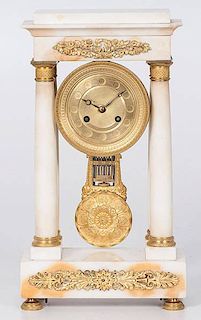 French Pillar Clock 