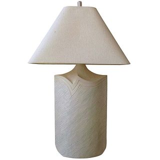 Large Plaster and Lucite Lamp by Casual Lamps of