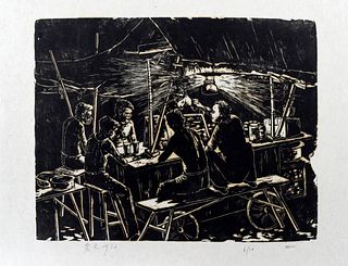 LAI LOONG SUNG: Night Stall, 1972