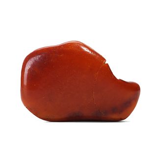 AN AMBER CARVING