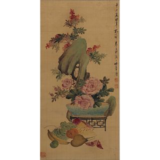 FLOWERS AND FRUITS, ANONYMOUS