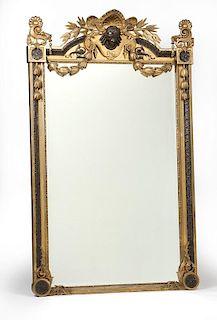 A Victorian Renaissance-revival mirror