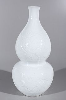 Large Chinese Double Gourd Vase