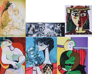Group of Six Picasso Giclee Prints