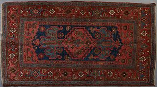 Semi Antique Oriental Carpet, 3' 10 x 6' 6.