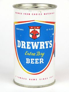 1958 Drewrys Extra Dry Beer 12oz Bank Top 57-05