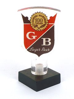 1959 G/B Lager Beer  Acrylic Tap Handle 