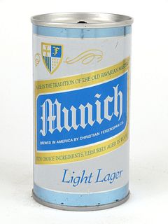 1970 Munich Light Lager Beer 12oz Tab Top T95-15