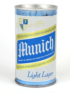 1968 Munich Light Lager Beer 12oz Tab Top T95-16