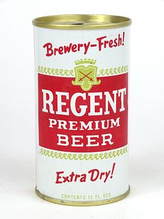 1967 Regent Premium Beer 12oz Tab Top T114-25