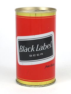 1967 Black Label Beer (Belleville) 12oz Tab Top T41-12