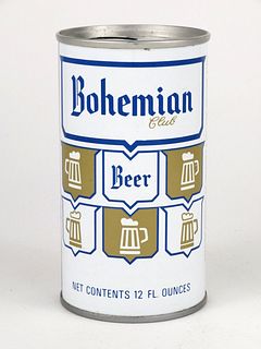 1968 Bohemian Club Beer 12oz Tab Top T44-22.2