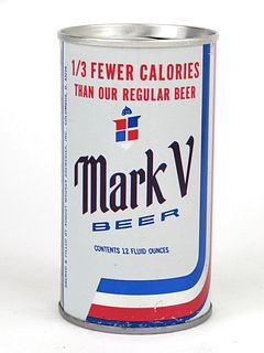 1969 Mark V Beer 12oz Tab Top T91-25