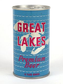 1968 Great Lakes Premium Beer 12oz Tab Top T71-21