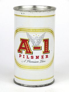 1957 A-1 Premium Beer 12oz Flat Top 31-27