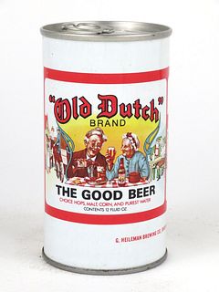 1968 Old Dutch Beer 12oz Tab Top T100-09v