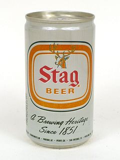1977 Stag Beer (test can) 12oz Tab Top No Ref.