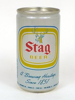 1977 Stag Beer (test) 12oz Tab Top No Ref.