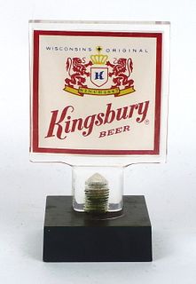 1973 Kingsbury Beer  Acrylic Tap Handle 