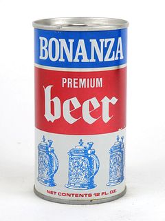 1969 Bonanza Premium Beer 12oz Tab Top T44-35