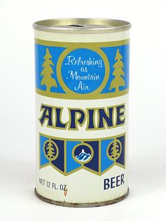 1971 Alpine Beer 12oz Tab Top T32-32