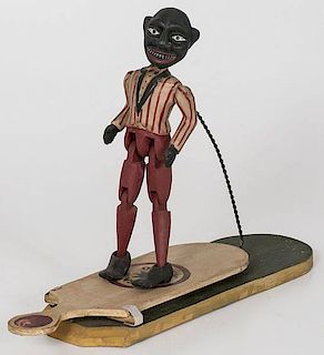 19th Century "Minstrel" Puppet Toy 