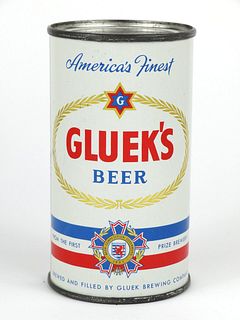 1958 Gluek's Beer 12oz Flat Top 70-07