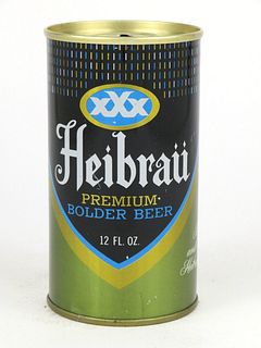 1970 Heibrau Premium Beer 12oz Tab Top T74-28