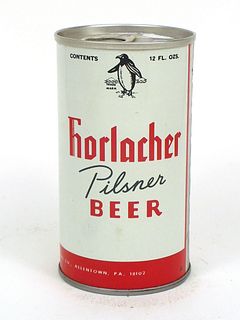 1968 Horlacher Pilsner Beer 12oz Tab Top T77-17
