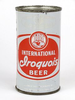 1959 International Iroquois Beer 12oz Flat Top 85-26.2