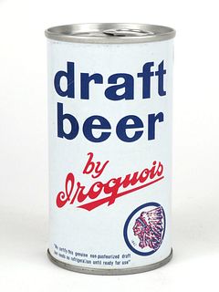 1969 Draft Beer by Iroquois 12oz Tab Top T82-11