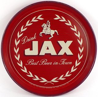 1945 Jax Beer 12 inch Serving Tray 