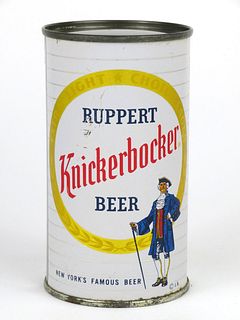 1957 Ruppert Knickerbocker Beer 12oz Flat Top 126-15