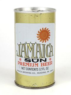 1964 Jamaica Sun Premium Beer 12oz Tab Top T82-26