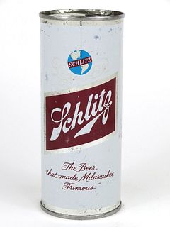 Rare! 1966 Longview Texas Schlitz Beer (Super Softop) 16oz Flat Top - Unpictured