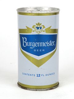 1969 Burgermeister Beer 12oz Tab Top T51-27