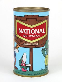 1970 National Bohemian Lager Beer 12oz Bank Top T97-05