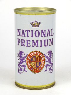 1967 National Premium Beer (NB-1329) 12oz Tab Top T97-22