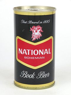 1969 National Bohemian Bock Beer (NB-1191) 12oz Tab Top T97-17