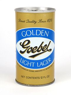 1969 Goebel Golden Light Lager Beer 12oz Tab Top T69-12