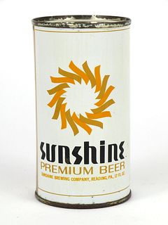 1963 Sunshine Premium Beer 12oz Flat Top 137-37