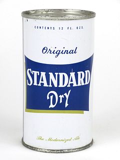 1962 Standard Dry Beer 12oz Bank Top 135-33