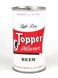 1966 Topper Pilsener Beer 12oz Tab Top T130-34